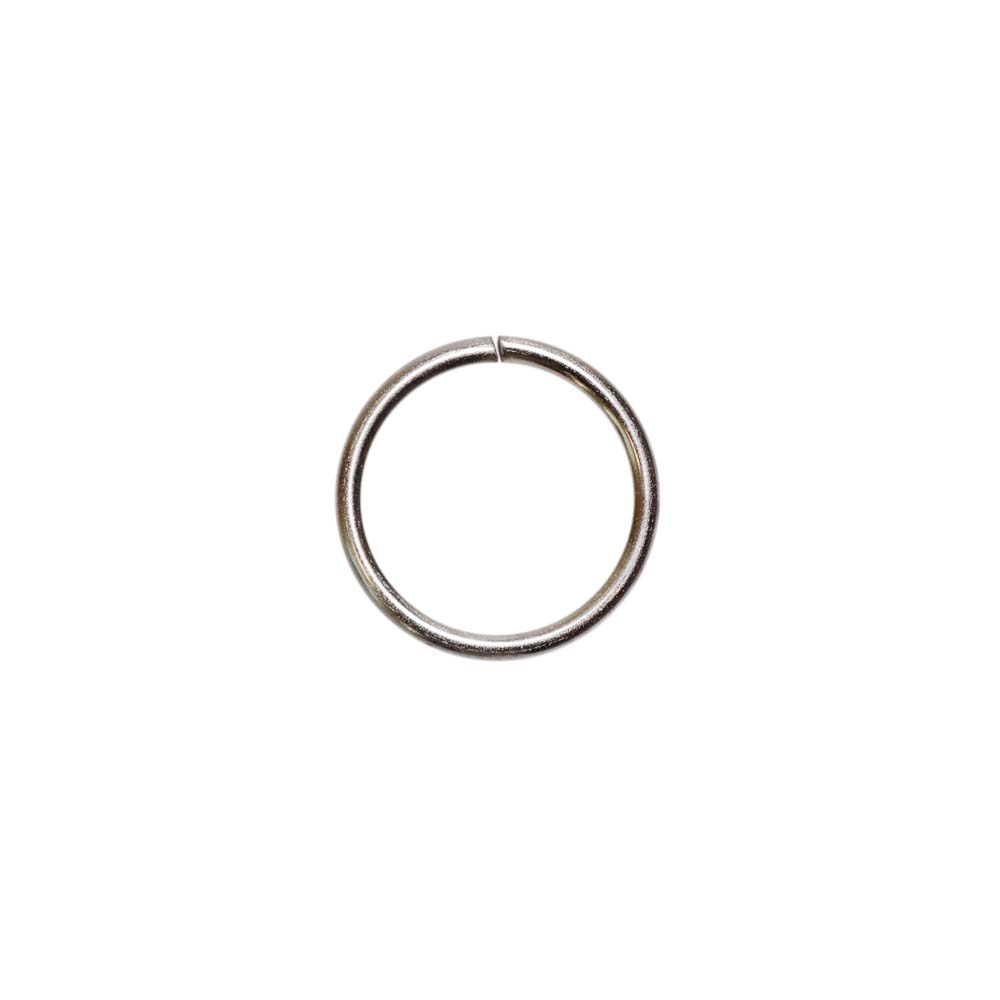 Кольцо шторное металлическое никель (э)  диам. 35 мм №5/4  (уп. 26 шт.) 4150700