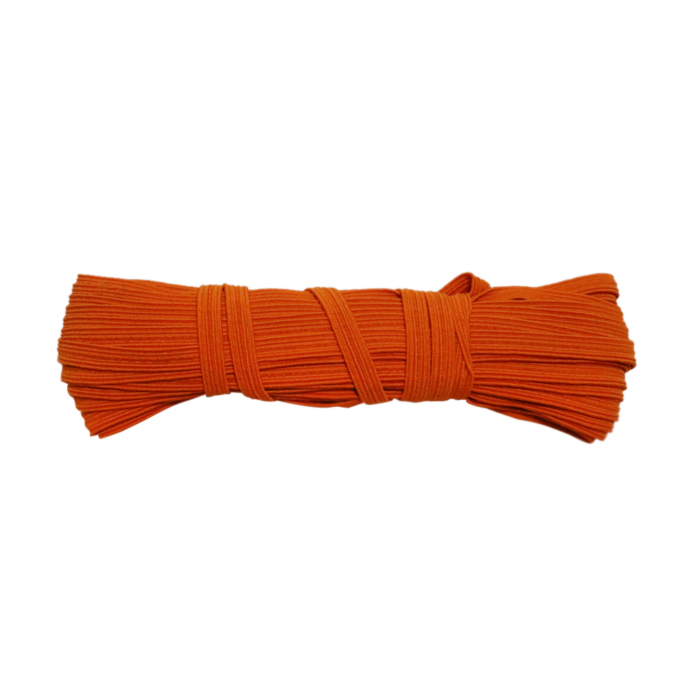 Резинка-продежка ш. 5 мм арт. 3323  № 009 ДС оранжевая (уп. 15 х 10 м)