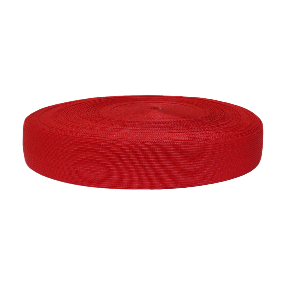 Лента окантовочная ЛОЦ-32 шир. 32 мм (пл. 4,4 гр/м) (уп. 100 м)  № 257 ДС красный (115)