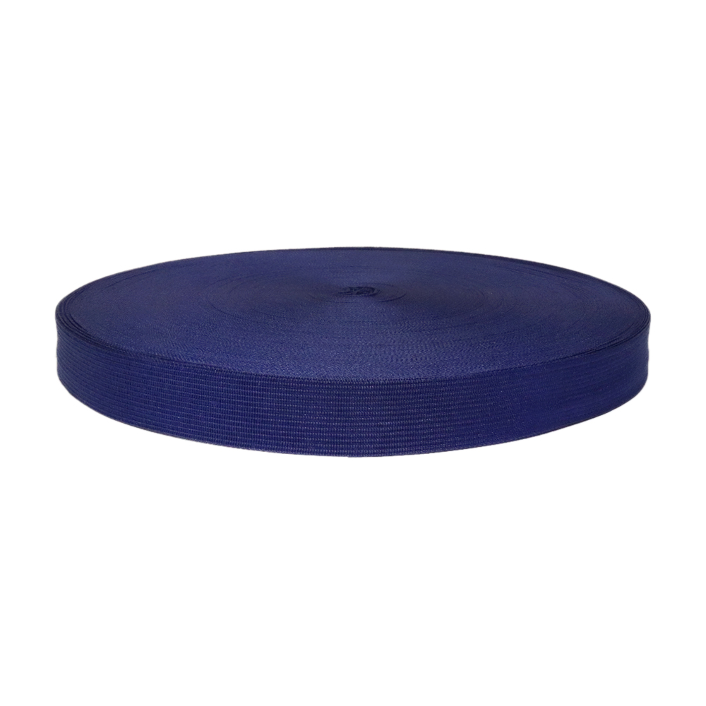 Лента окантовочная 7с671 шир. 32 (пл. 3,9 гр/м) № 166 ДС т. синяя (уп. 100 м) (664030)