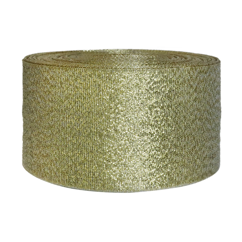 Парча шир. 40 мм  арт. 3161  золото (уп. 25 м)