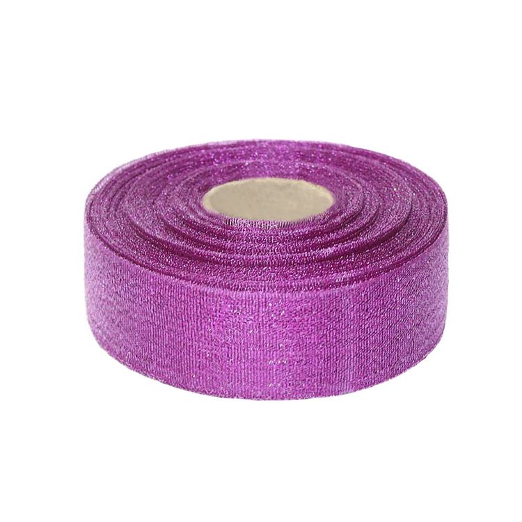 Парча шир. 28 мм  арт. 3432 № 226 ДС малиновый (уп. 25 м)