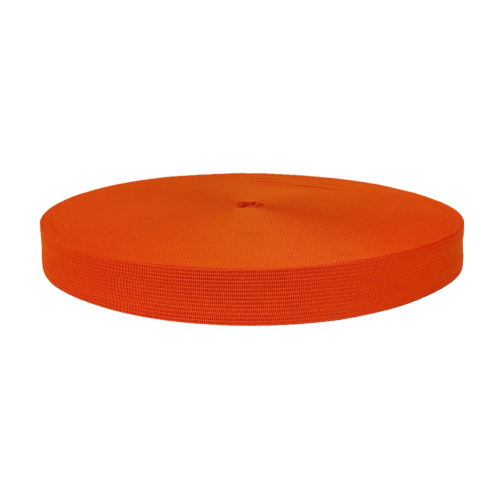 Лента окантовочная 4с516 шир. 23 (пл. 3,4 гр/м) № 009 ДС оранжевая (уп. 100 м) (245023)