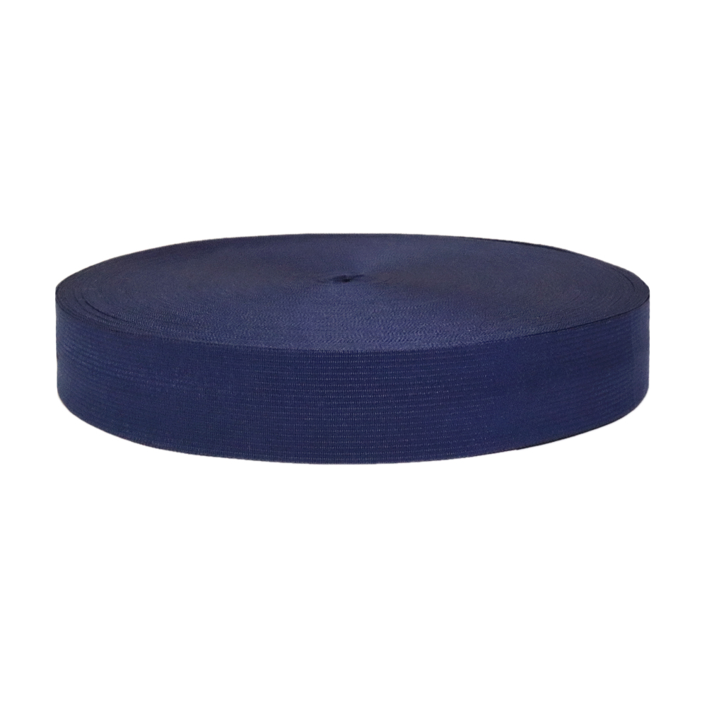 Лента окантовочная 4с516 шир. 23 (пл. 3,4 гр/м) № 166 ДС т. синяя (уп. 100 м) (664030)