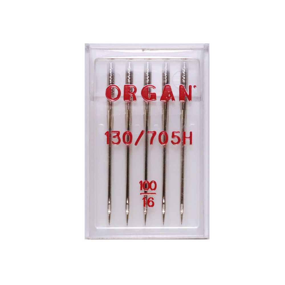 Иглы &quot;ORGAN&quot;  130/705Н универсал. № 100  для БШМ (5 игл)
