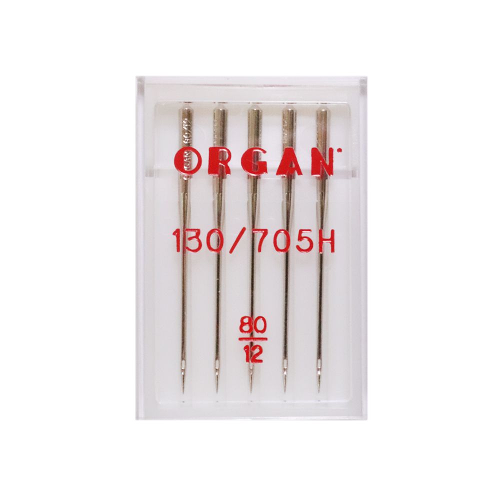 Иглы &quot;ORGAN&quot;  130/705Н универсал. № 70-100  (ассорти) для БШМ (5 игл)