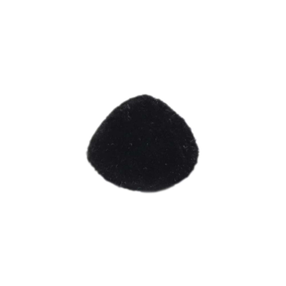 Нос для игрушек фетровый c винтом (уп. 100 шт) арт.1 черный