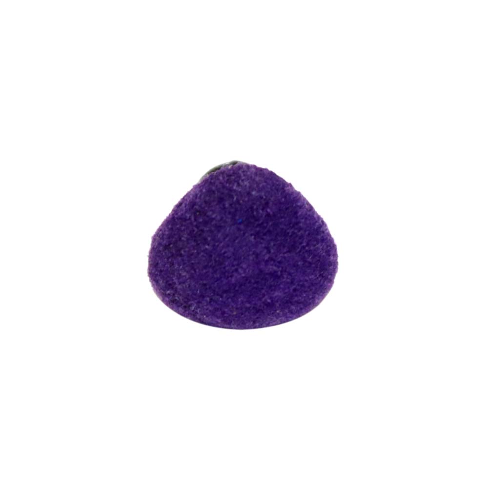 Нос для игрушек фетровый с винтом (уп. 100 шт) 10 х 10 мм арт.1 фиолетовый