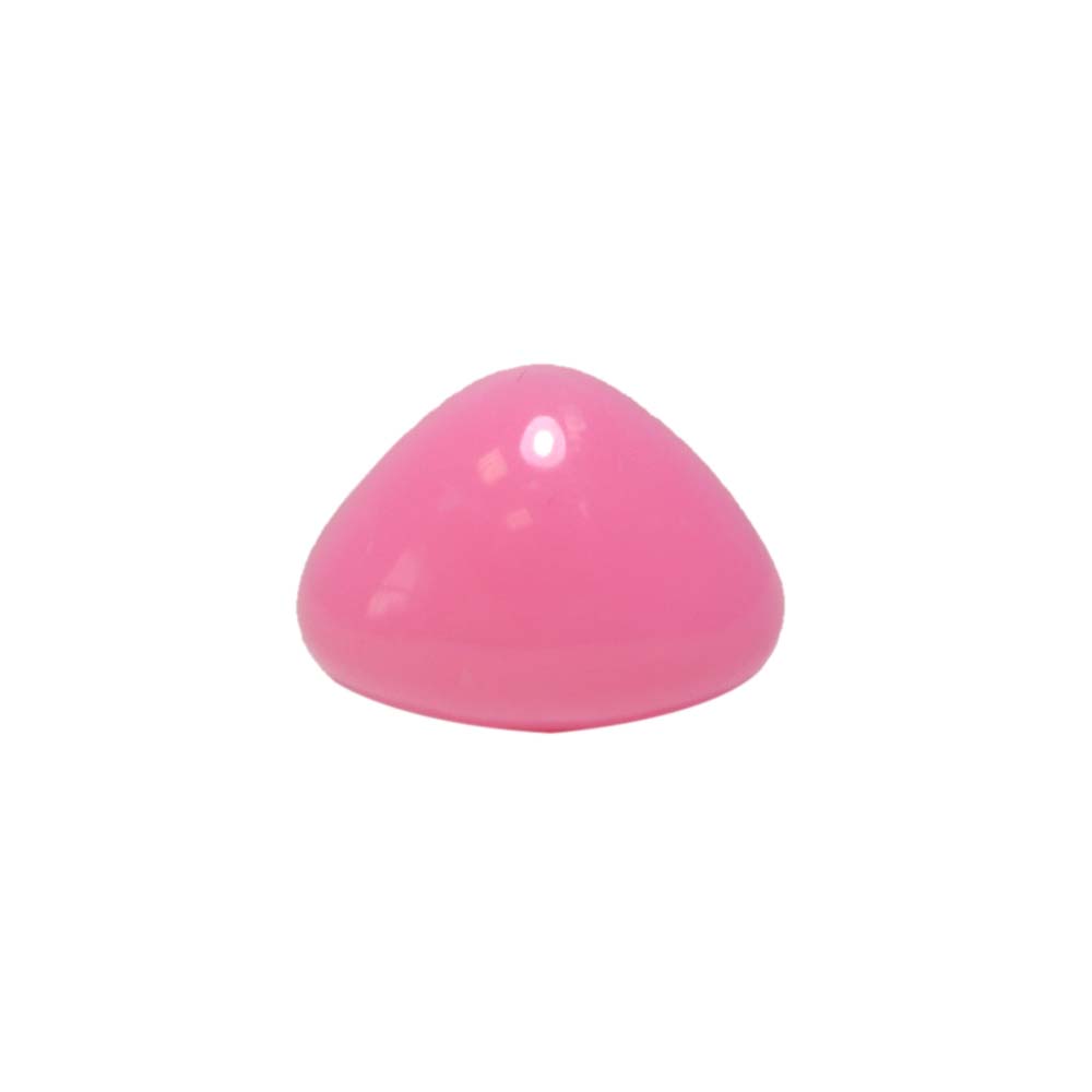 Нос для игрушек с винтом (уп 100 шт) арт. 2 (15х12) розовый