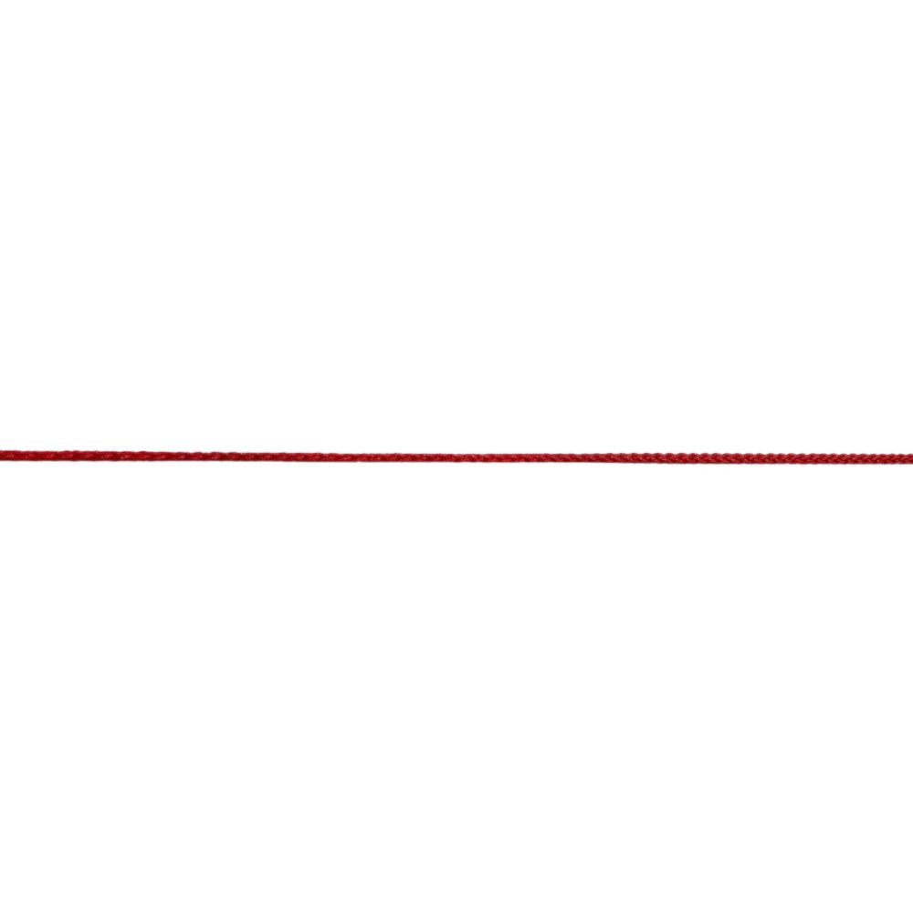 Шнур 1с16 п/э на бобине диам. 1,5 мм № 257 ДС красный  (уп. 200 м) (313010)