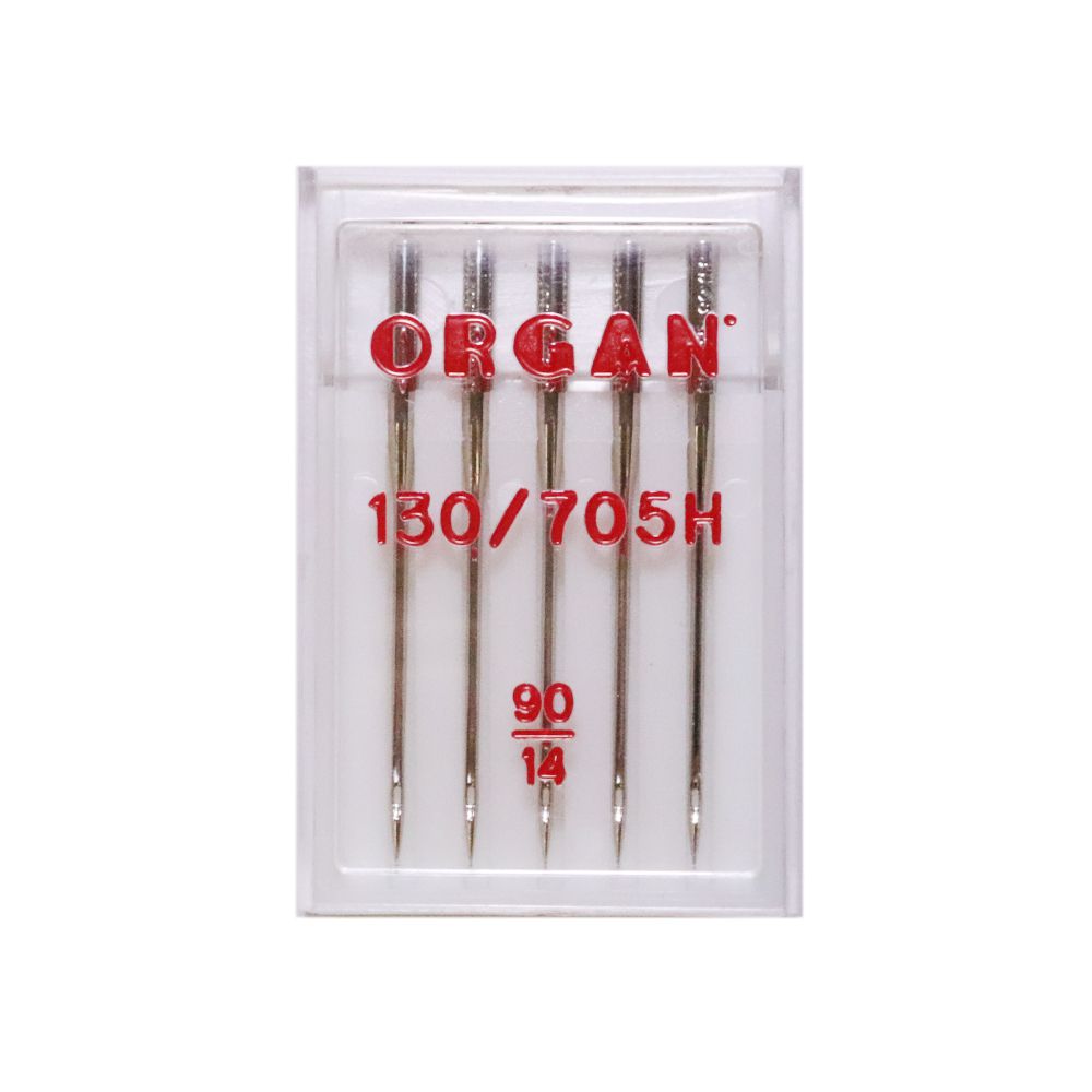 Иглы &quot;ORGAN&quot;  130/705Н универсал. № 90  для БШМ (5 игл)