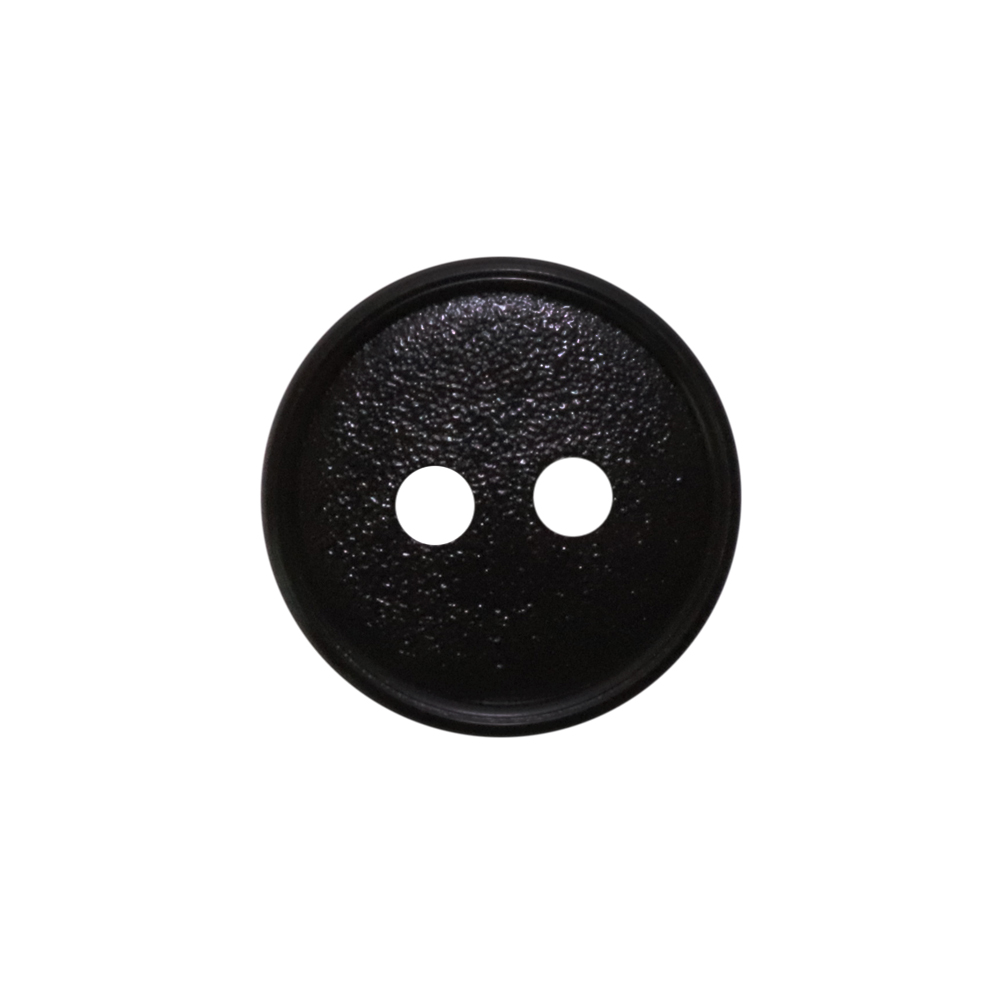 Пуговицы для рабочей одежды 14-2 черные (уп. 1000 шт)
