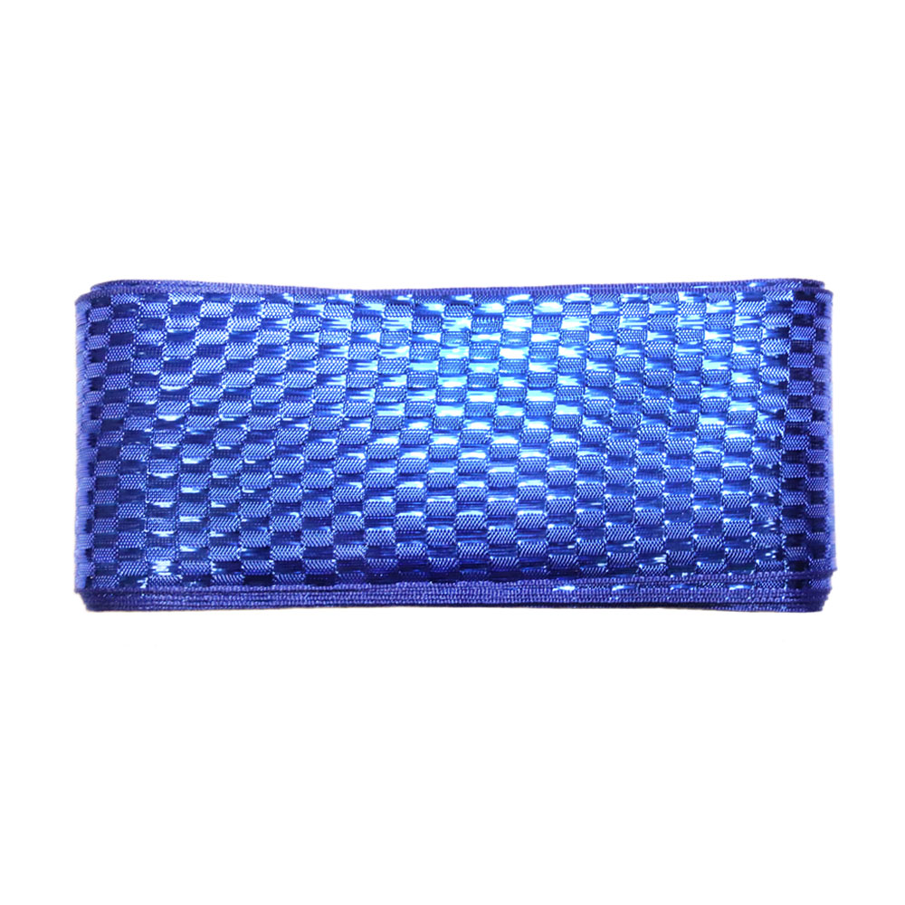 Парча "Радуга" шир.60 мм  арт. 3384 № 149 ДС василёк (уп. 9 м)