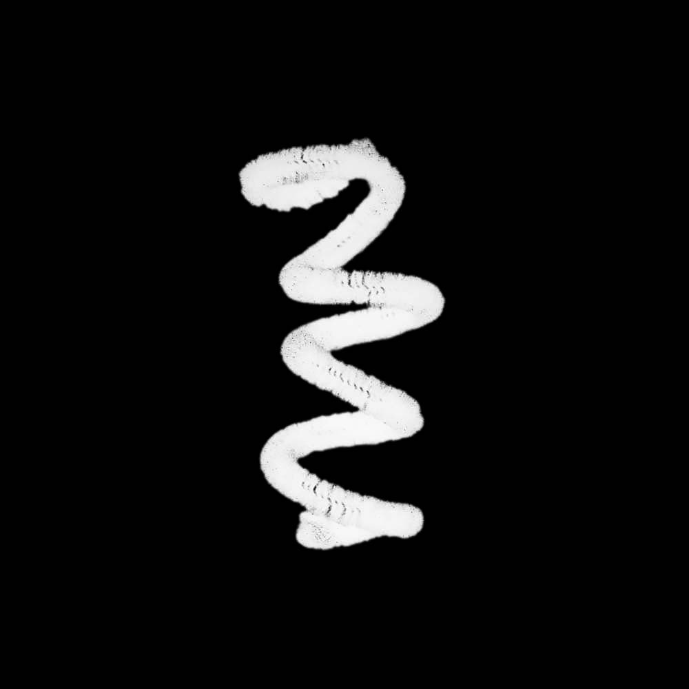Проволока для плетения с ворсом (синель/шенил) 0,6х30 см (уп. 100 шт) арт. А 024 белый