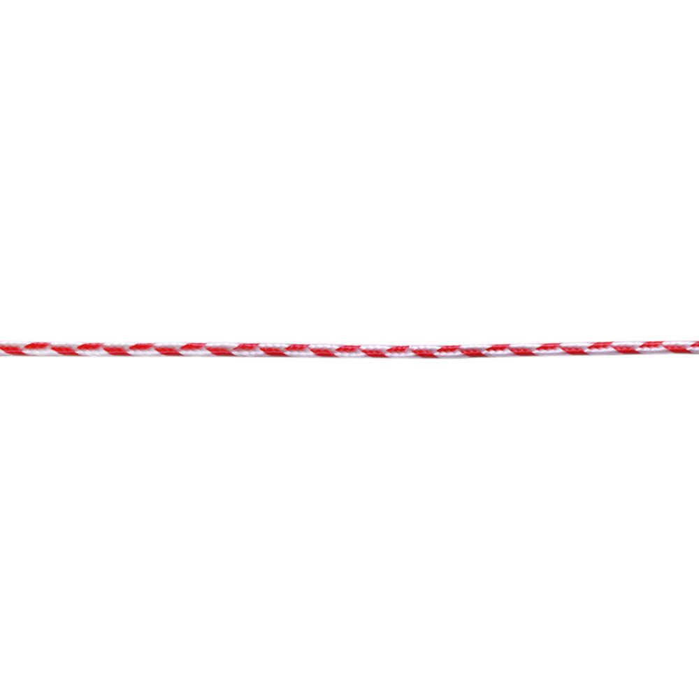 Шнур отделочный &quot;сутаж&quot; арт. 2473 двухцветный шир. 2 мм  (уп. 20 м) бело-красный
