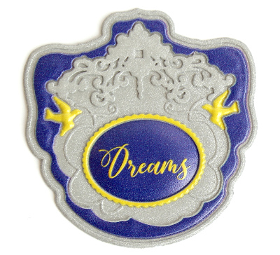 Светоотражающая нашивка Узоры  45 х 45 мм &quot;Dreams&quot; (уп. 10 шт.)