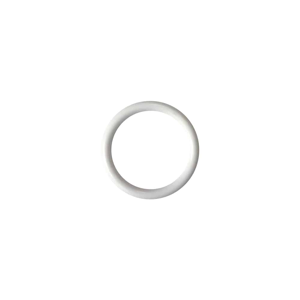 кольцо пласт. для бюст. арт. XZA (уп. 200 шт.) диам. 10 мм белый