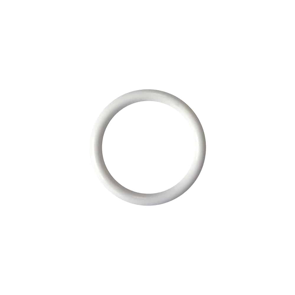 кольцо пласт. для бюст. арт. XZA (уп. 200 шт.) диам. 12 мм белый