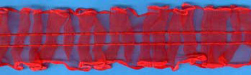 Рюш *  шир. 35 мм (уп. 35 м) красный