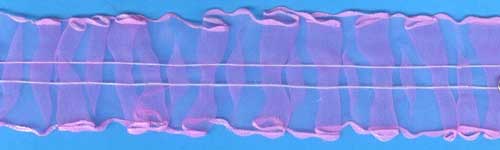 Рюш *  шир. 35 мм (уп. 35 м) сирень