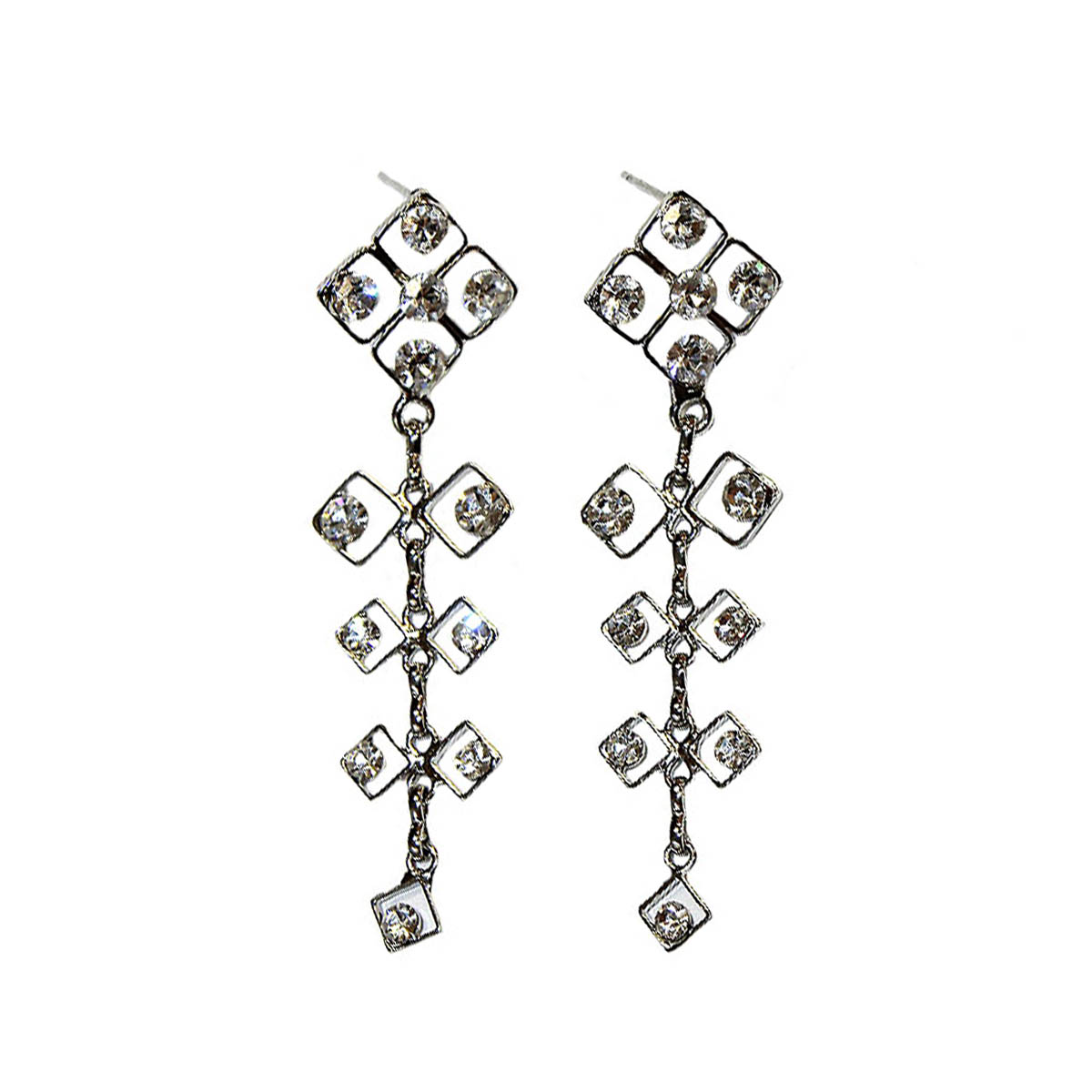 Серьги № 1071 дл. 6 см (уп. - 1 пара)