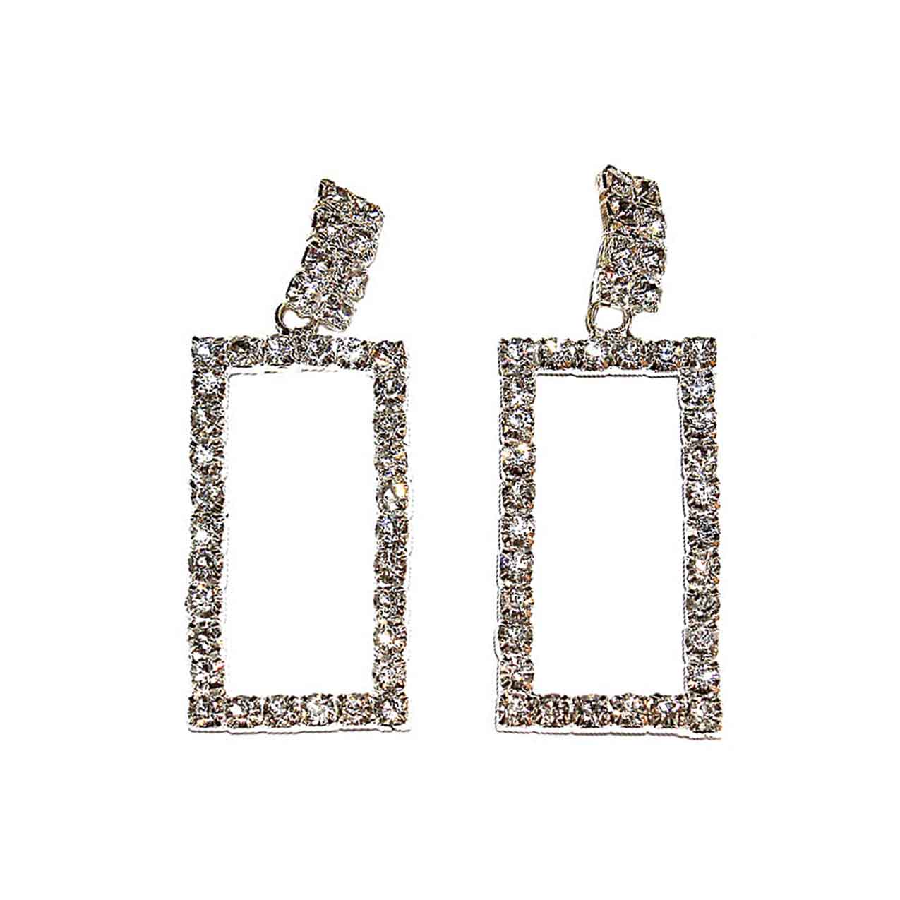 Серьги № 910 дл. 5,5 см (уп. - 1 пара)