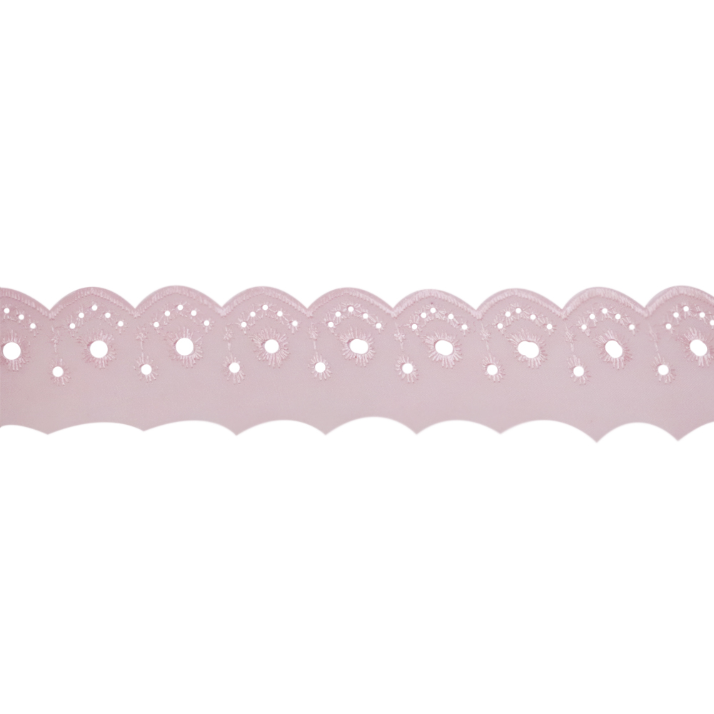 Шитье* арт.TJL2116 (0147) (уп. 15 ярд) шир. 50 мм бело-розовый