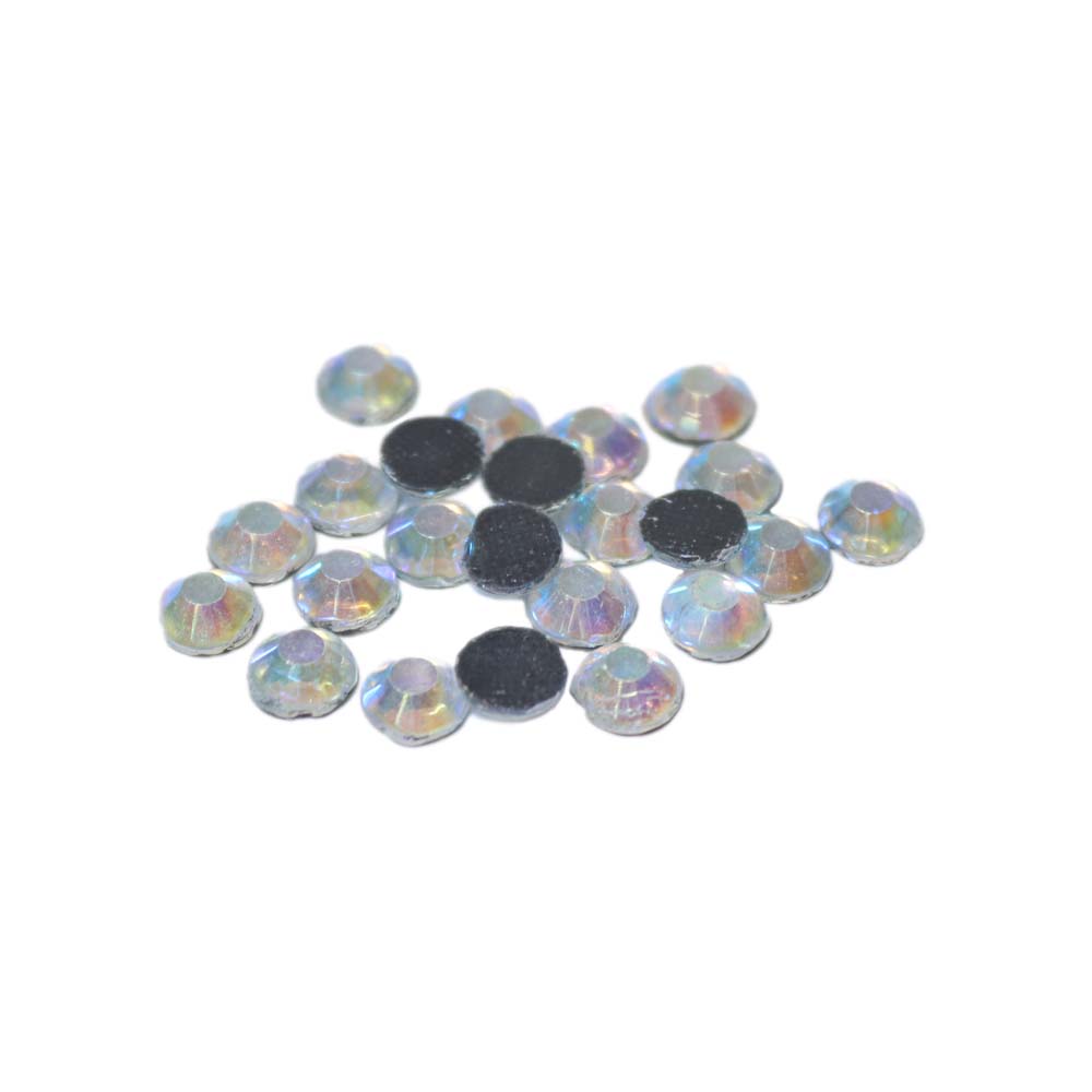 Стразы клеевые стекло* (grade A) SS 30 (уп. 72 шт.) д. 6 мм №9001Crystal - бриллиант