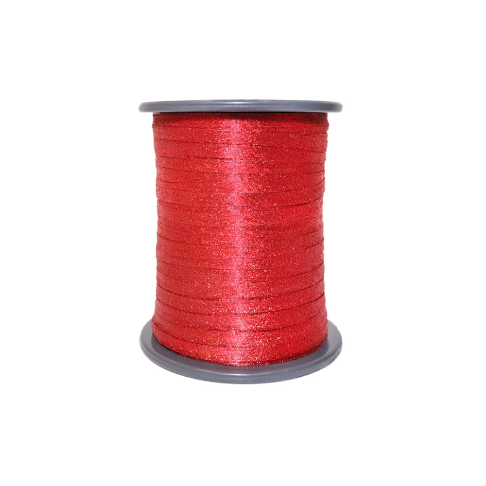 Парча на бобине шир. 4,5 мм  арт. 3429  №259 ДС красный (уп. 200 м)