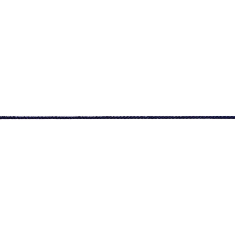 Шнур для мокасин 1с16 шир. 1,5 мм т. синий