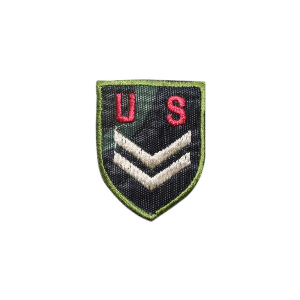 Лейбл клеевой (уп. 12 шт.) 36х48 мм арт. 1637  &quot;U S&quot;