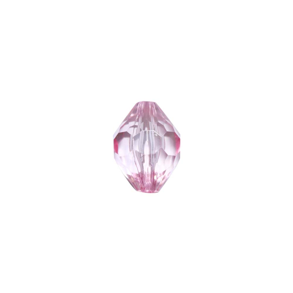 Бусины арт.069 (уп. 100 гр) 25*15 мм С-15/розовый