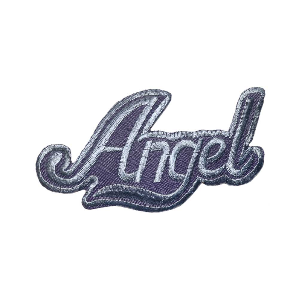 Лейбл клеевой &quot;Angel&quot; (уп.20шт) 110х60 мм серый