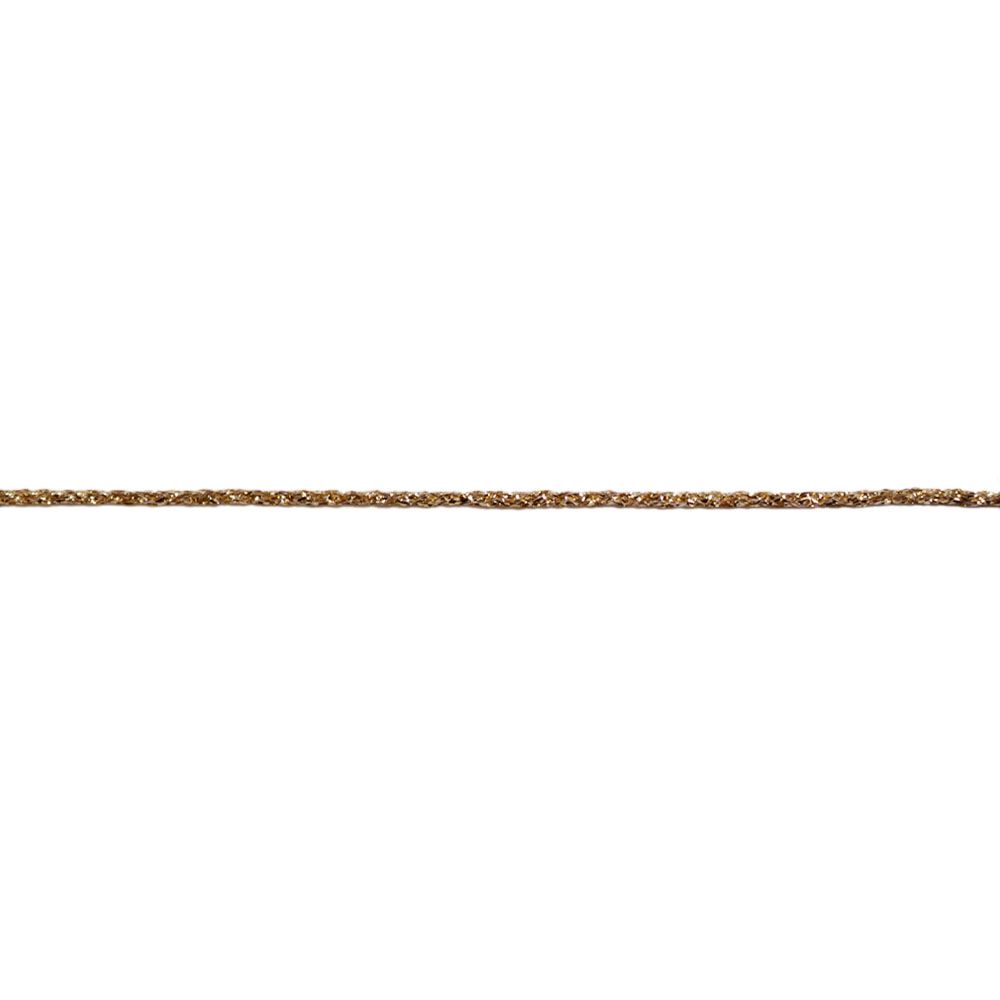 Шнур отделочный шелковый арт. 2с2134 золото шир. 1,9 мм