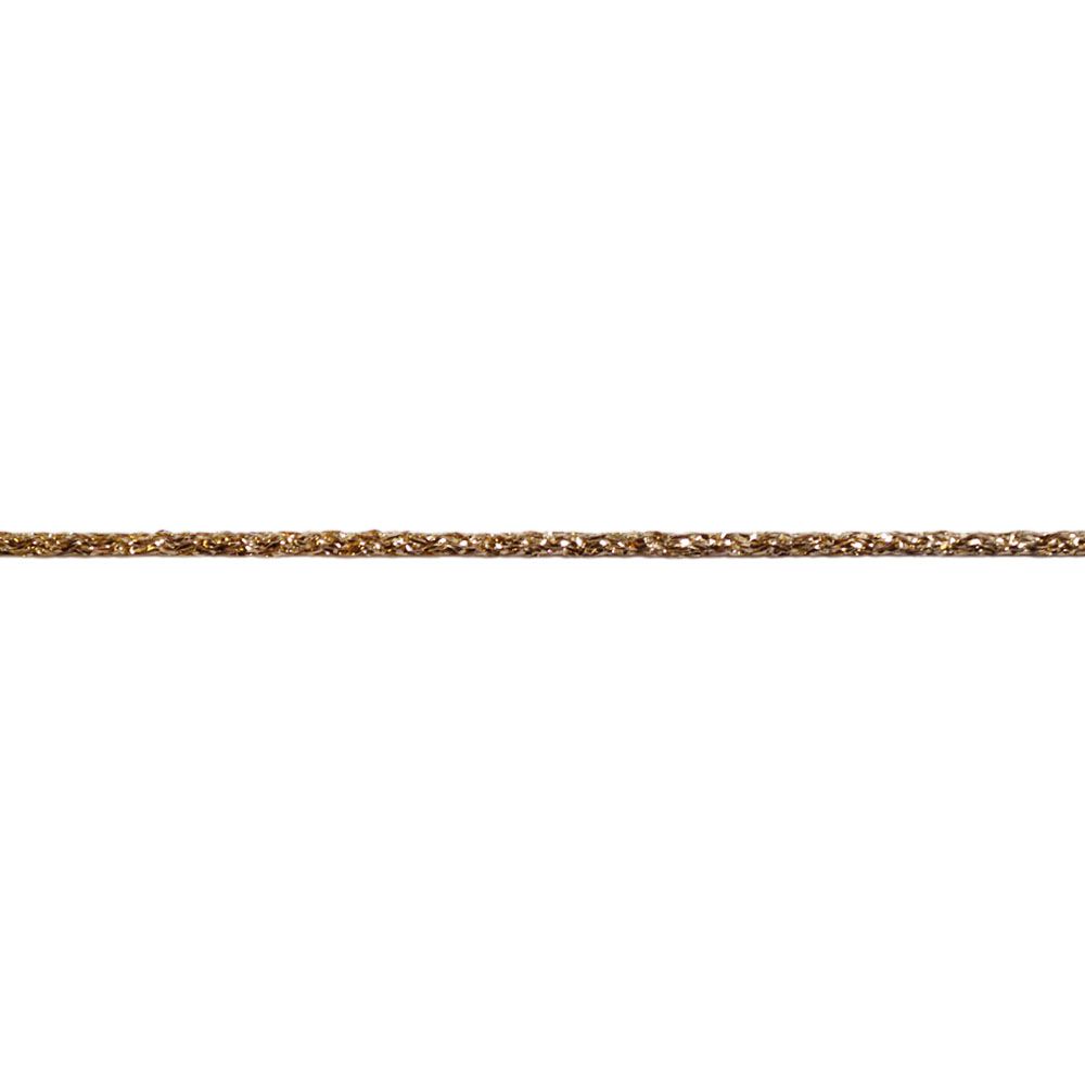 Шнур отделочный шелковый арт. 5с2326 золото шир. 2,5 мм