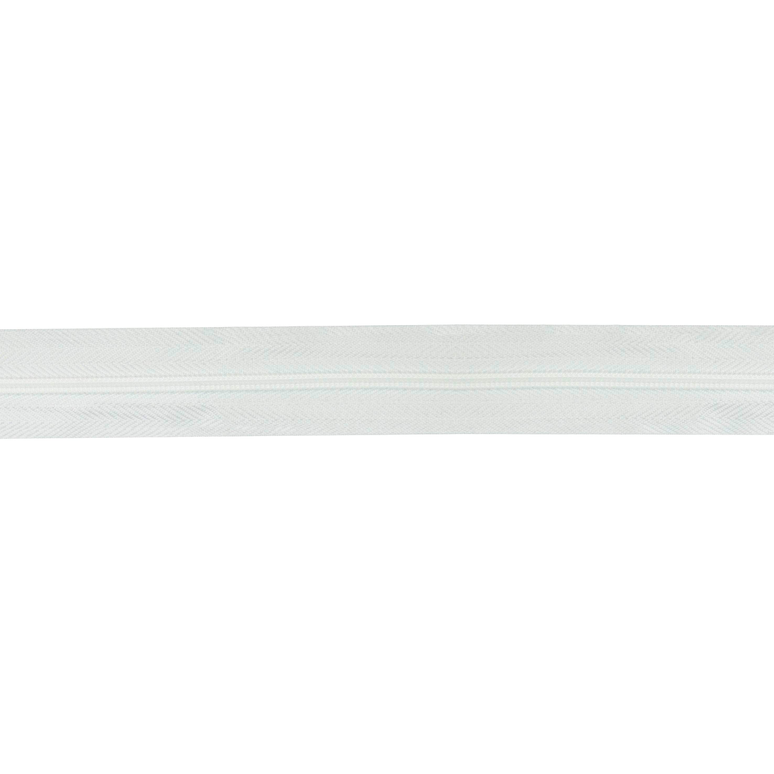 Молния рулонная галантерейная (уп. 200 м) тип 3 № 001ДС белый