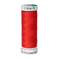 Нитки Stieglitz 50 (особопрочные 20/3) 70 м 1010 красный  (уп. 5 шт.)